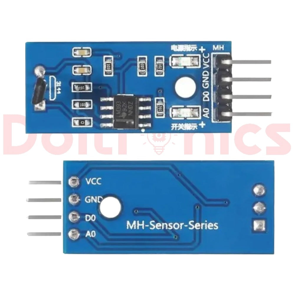 Linear Hall Effect Sensor Module with LM393 Comparator