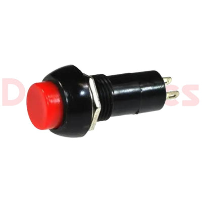 SPST Push Button ON-OFF Switch (Panel Mount, Latching / Self-Locking)