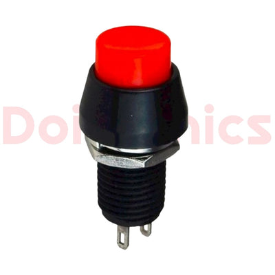 SPST Push Button ON-OFF Switch (Panel Mount, Latching / Self-Locking)